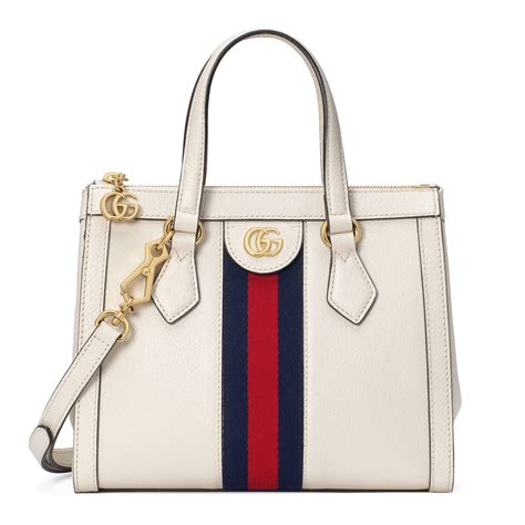 white gucci tote bag